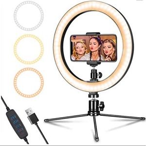 NEW LED Ring Light 10" Tripod Stand & Phone Holder